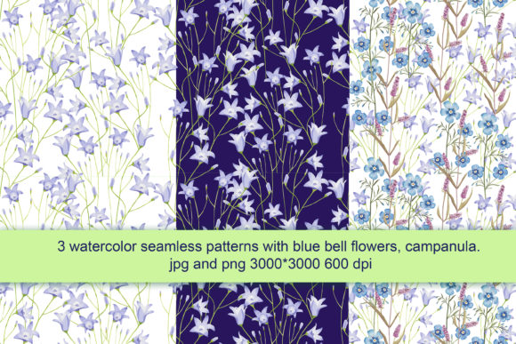 3 Watercolor Patterns: Wildflower Designs That Work Across Projects