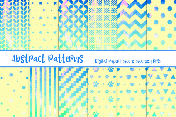 Abstract Patterns Digital Paper
