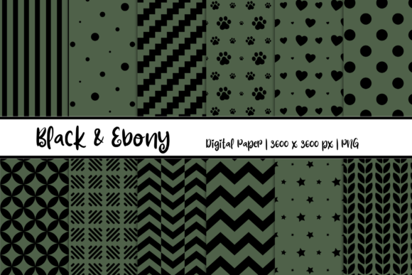 Black Ebony Patterns Digital Paper: A Practical Guide for Designers and Creatives