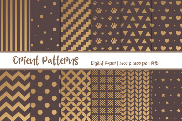 Bringing Geometry and Culture Together: The Versatile Power of Orient Patterns Digital Paper