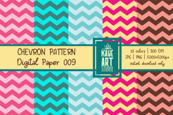 Chevron Digital Patterns 009: A Strategic Asset for Creative Production and Brand Precision