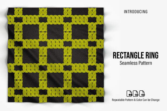 Rectangle Ring Patterns: A Versatile Digital Paper Set for Creatives