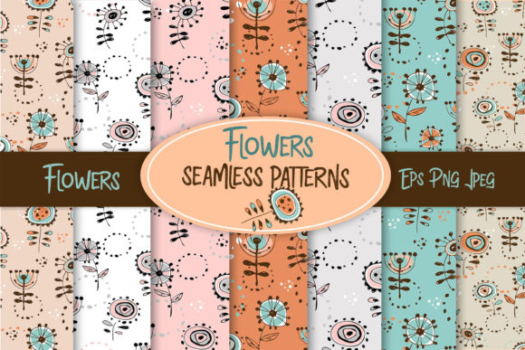The Versatility of Floral Seamless Patterns Digital Paper in Modern Design