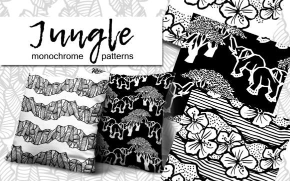 Vector Patterns with Tropical Objects for Bold Design